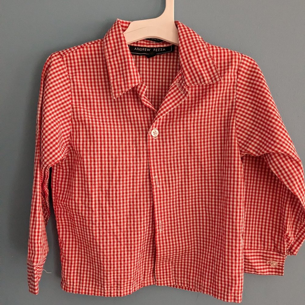 Toddler boys button down 4t